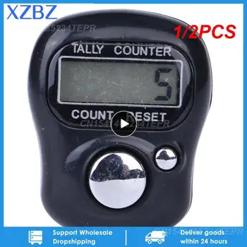 1/2TK Elektrooniline Digitaalse Sõrme Sõrmus Ühtivad Counter Käes Ootame Rida Counter Clicker UUS Mini Punkti Sm-i Counter LCD