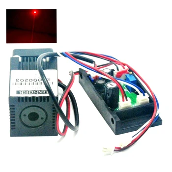 100mW 635nm 638nm Orange Red Dot Laser Diood Moodul w Fan&TTL&Driver DC12V