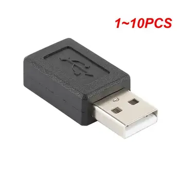 1~10TK Hulgi Uus Must USB 2.0 mees ja naine Mini-USB-B, 5-pin Emane Pistik Kaabli Adapter Connector Parima Hinnaga