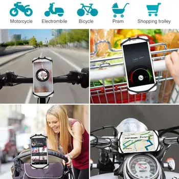 2021 Uus Garmin Bike Telefoni Hoidja Jalgratta Mobiiltelefoni Hoidja Jalgratta Põrutuskindel Mootorratta Silikoon Telefoni Omanik Mount