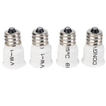 24-Pack E12, Et E14 Valge Pirn Converter LED Lamp Omanik Adapter, Pistikupesa-Vahetaja Kõrge Kvaliteediga