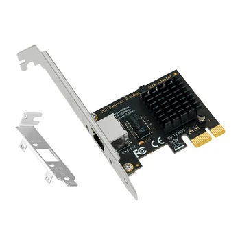 2X SSU Sise-PCIE Kaart 2500Mbps Gigabit võrgukaart 100/1000/2500Mbps RTL8125GB Kiip Võrgu Kaart PCI-E Võrgukaart