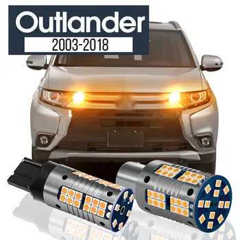 2x LED suunatule Lamp Blub Canbus Tarvikud Mitsubishi Outlander 2003-2018 2006 2007 2008 2010 2011 2013 2014 2015