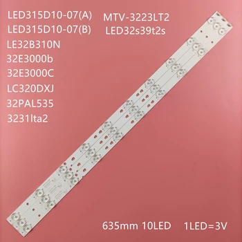 3TK UUS TV Lamp LED Backlight Ribadeks TELEFUNKEN TF-LED32S41T2 Baar Kit LED Ansamblid LED315D10-07(B) LED315D10-ZC14-07(A) Valitsejad