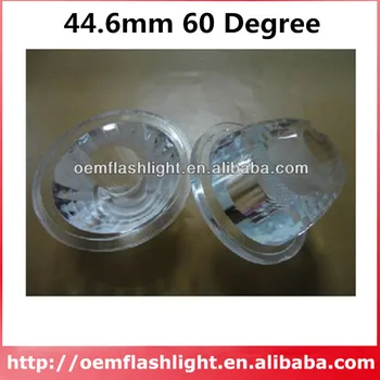 44.6 mm 60 Kraadi COB LED Läätse - 1 Tükk