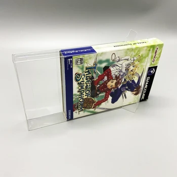 5 Kasti Protector Nintendo GameCube NGC Mängu Video Dual Disc Ainult JP Selge Display Case Koguda Box