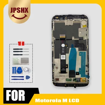 Algne LCD Motorola Moto M XT1662 XT1663 LCD Ekraan Puutetundlik Digitizer Asendamine Motorola Moto M LCD
