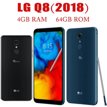 Algne Lukustamata LG Q8(2018) 4 GB RAM 64 GB ROM mobiiltelefoni 6.2