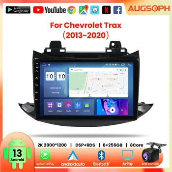 Android 13 Auto Raadio Chevrolet Tracker 3 Trax 2013-2020, 2K Multimeedia Mängija, millel 4G Auto Carplay & 2Din GPS Navigatsioon.