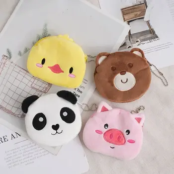 Cartoon Mündi Rahakott Armas Panda Karu Sea -, Kana -, Plüüš-Mündi Rahakott Lukuga Rahakott Daamid Ladustamise Kott Ripats Lapsed Tüdrukud