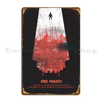 Die Hard Torni Vari Metallist Tahvel Plakat Kino Garaaž Partei Klubi Isikupärastatud Laigud Tina Märk Plakat