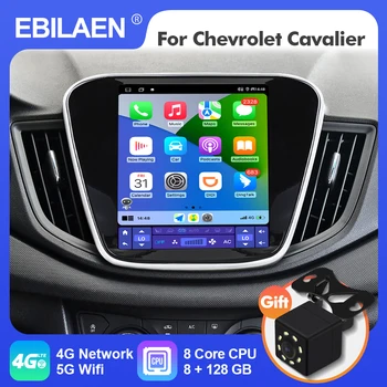 EBILAEN Android 12 Tesla Stiilis Vertikaalsete Auto Raadio Chevrolet Cavalier 2015-2018 2Din Multimeedia Mängija, Navigatsioon Carplay 4G