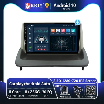 EKIY T8 Android Volvo S40 II 2 MS 2004 - 2012 C30 I 1 2006 - 2013 C70 II 2 2005 - 2013 autoraadio Mms Navi GPS CarPlay