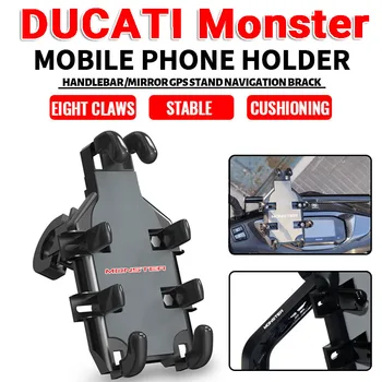 Eest DUCATI Monster Hypermotard 796 Monster 696 695 2023 Tarvikud Mootorratta Lenkstangi Mobiiltelefonide Hoidja GPS Seista Sulg