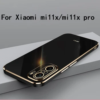 Eest Xiaomi mi 11x Pro Juhul Pehme TPU Puhul Xiaomi mi 11x 11x Pro Kõrge Kvaliteediga Anti-fingerprint Kaamera Kaitse Katte