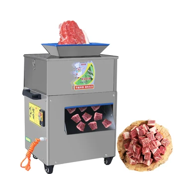 Elektrilised Veise-Dicer Kuubikuteks lõigatud masin külmutatud Liha Slicer Külm Lõikamise Masin liha Cube Machine