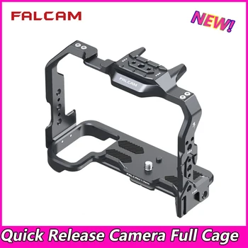 FALCAM F22 F38 Quick Release Kaamera Täis Puuri Külma Kinga Mount 1/4 Keermestatud Auk Nikon Z6 Z7 Z6ⅱ Z7ⅱ Z5 Kaamera 2636