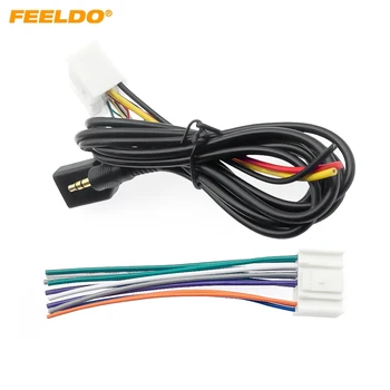 FEELDO 5Set Car Audio CD Stereo Juhtmestik Adapter USB/AUX Pistik Hyundai IX35/Elantra/Santa Fe #FD-4117