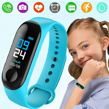 Fitness Lapsed Smart Watch Laste Smartwatch Tüdrukud Poisid Arukad Kell Õpilased Veekindel Fitness Tracker Lapse Smart-Vaata