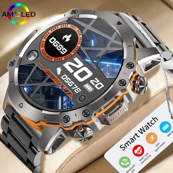 GEJIAN 360 AMOLED HD-Ekraan Olge Mehed Smart Watch Bluetooth Helistamine Smartwatch 2023 Moe-Sport Kell, Uus Smartband Mees