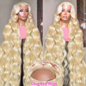 Glueless 613 Mee Blond Lace Eesmise juustest Parukad Värvilised Keha Laine 4x4 Sulgemise Glueless Parukas Valmis Kandma Naist