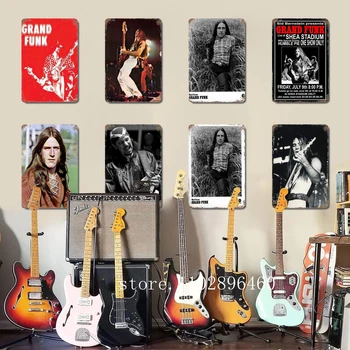 Grand Funk Railroad Laigud & Märgid seina decor Vintage Tina Märke Kapten Metallist Plakat Decor Baar, Pubi, Klubi Seina Kaunistamiseks