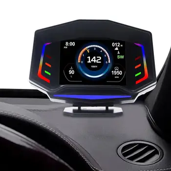 Hud Spidomeeter Universaalne Auto HUD Head Up Display Universaalne Heads-Up Displei, Auto, Suur LCD Ekraan HUD Koos Sõidu Hoiatus