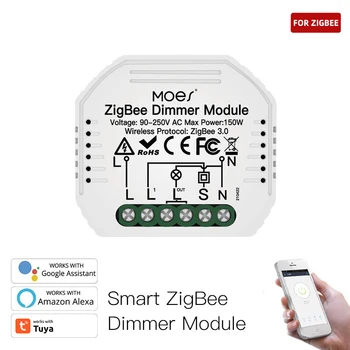 Hääljuhtimine Tuya Lüliti Mini Dimmer Module 1/2 Viisil Smart Switch Lüliti Smart Home