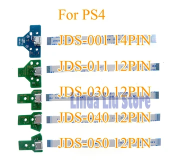 JDS001 JDS011 JDS30 JDS040 050 Laadimine USB Pordi Pesa Juhatuse laadija juhatus flex lint kaabel PS4 Pro controller 50sets