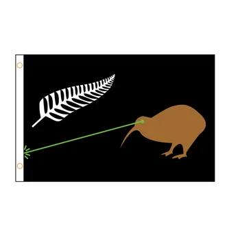 Kohandatud Bänner Uus-Meremaa Kiwi Flag Banner 2ft*3ft 3ft*5ft Polüester Sport QZ-206