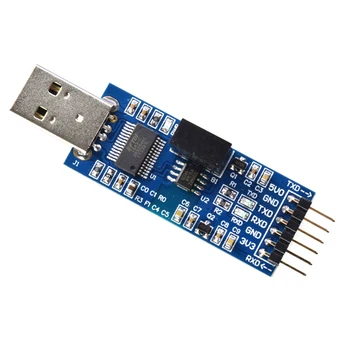 Konversioonide chip USB TTL USB to serial UART mooduli Pinge isolatsiooni-signaali isolatsiooni 5V/3.3 V Dual Tasandil CP2102/CH340C/FT232RL