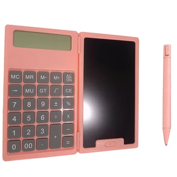 Kooli Hooaeg Teaduslik Kalkulaator Kokkuklapitavad Tablett Äri Office Portable Kalkulaator LCD Tablett