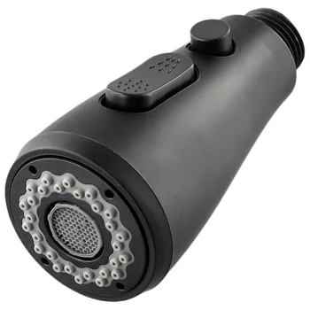 Kraan Pihusti Hõbe/Must ABS Filter, 360° Pöörlev Sprinkler Koos Lüliti köögisegisti Vannituba, Dušš Kodu Hardwares