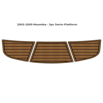 Kvaliteet 2003-2009 Moomba-3pc Ujuda Platvorm Samm Pad Paat EVA Vaht Teak Tekk Põranda Matt