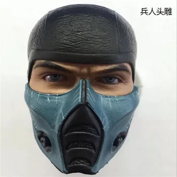 Laos Müügiks 1/6. Salapärane Ninja Mask Saab Maha Võetud Mees Peaga Skulptuur Tavaliselt 12inch Nukk Tegevus Joonis