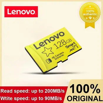 Lenovo Extreme SSD 256GB Micro TF - /SD-Kaardi 1TB 2TB Klassi 10 kiire A2 Mälukaart 128GB TF Kaart Nintendo Lüliti Mängud, Uus