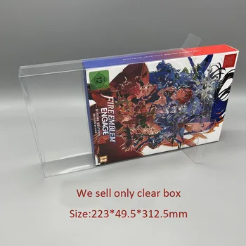 Läbipaistev PET katta kast NS Lüliti Fire embleem tegeleda Limited Edition ladustamise display box
