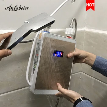 Lõputu kuuma vett kasutatakse vahetu elektriline sooja vee soojendamise tankless intelligentne dušš, boiler