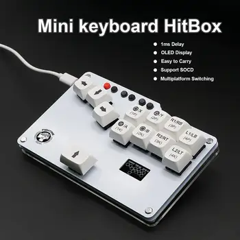 Mini Hitbox GP2040 Fightstick Klaviatuuri Mitmekülgne Kontroller PS3/PS4 jaoks/Nintendo Lüliti /jaoks Mister/Auru