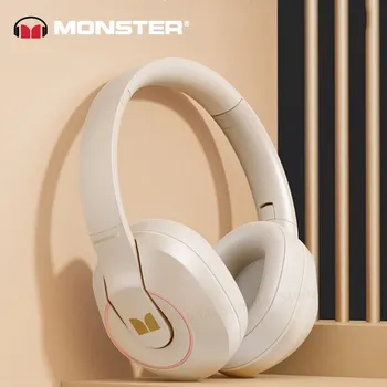 Monster Originaal XKH01 Mängude Juhtmeta Kõrvaklapid Kokkupandav Peakomplekt Sport Fone HD Kõne Earbuds Bluetooth Kõrvaklapid 5.3 Uus