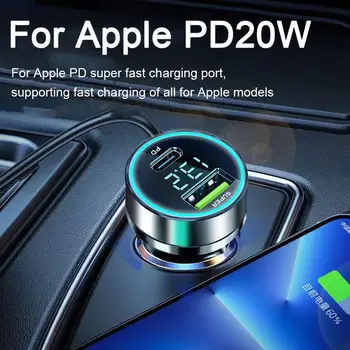 PD 20W autolaadija Super Kiire Laadimine Adapteri Tüüp C USB 120W Kaasaskantav iPhone 14 Pro Max 13 12 11 iPad Airpods 