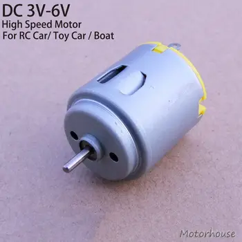 R260 DC 3V-6V （alates adapter 5V Mini Mootor 2mm võlli jaoks RC-Remote Control CarToy Auto Paat