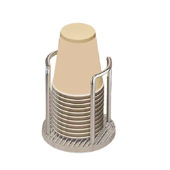 Raamatu Cup Dispenser Topsihoidja Cup Korraldaja Storage Pool Tassi Dispenser Suuvett, Loputus Cup Ladustamise Omanik,11.5x13cmB