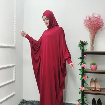 Ramadan 2024 Ühes Tükis Palve Rõivas Moslemi Hijab Kleit Naiste Kapuutsiga Abaya Dubai Täis Hõlmavad Islamic Tagasihoidlik Rüü