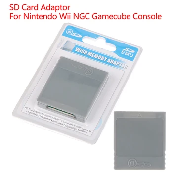 SD-Flash WISD Mälukaardi Adapter Converter-Adapter-Kaardi Lugeja Nintendo Wii NGC Gamecube Konsooli