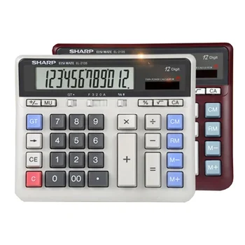 Sharp EL-2135 Arvuti Suur Nupp Kalkulaator Panga finantsarvestuse Eriline Suur Töölaud Asukoht Äri Calculadoras