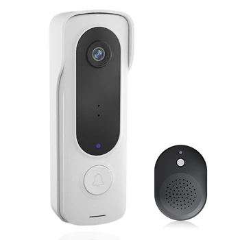 Smart Wireless Video Uksekell-Digital Visual Intercom WIFI Uksekell Elektroonilise Uksekell 480P Home Security Kaamera