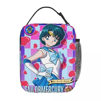 Soojustatud Karbi Madrus Elavhõbe Cartoon Tüdruk Merch Sailor Moon Lõuna Konteiner 2023 Uus Külmik Termilise Lunch Box Kooli