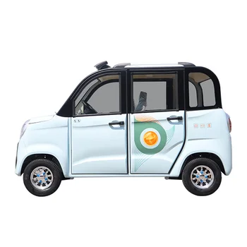 Suletud väikesed Uue Energia Sõidukite 4 uksed Mini electric mootorsõiduk reisijate odava hinnaga