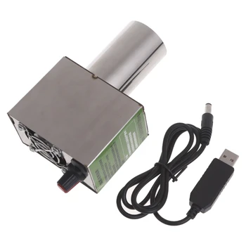 Suure Jõudlusega USB Powered 12x3.8cm Vaikne Jahutus Ventilaator Ventilaator BBQ Fänn Dropship